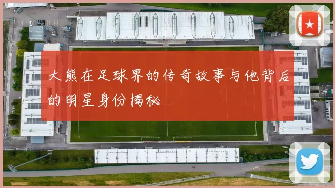 大熊在足球界的传奇故事与他背后的明星身份揭秘